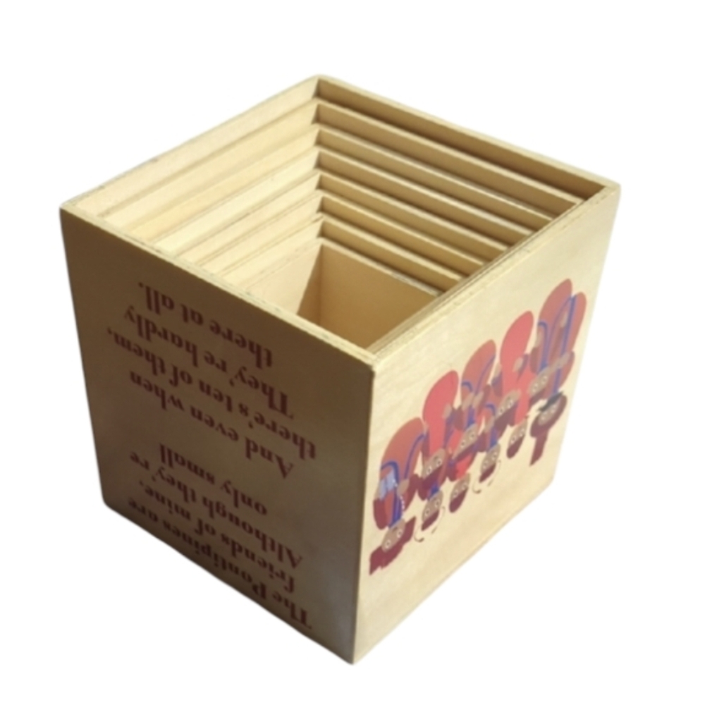 In The Night Garden Wooden Stacking & Nesting Number Boxes – Preschool Toy
